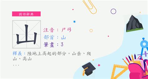 山部首的名字